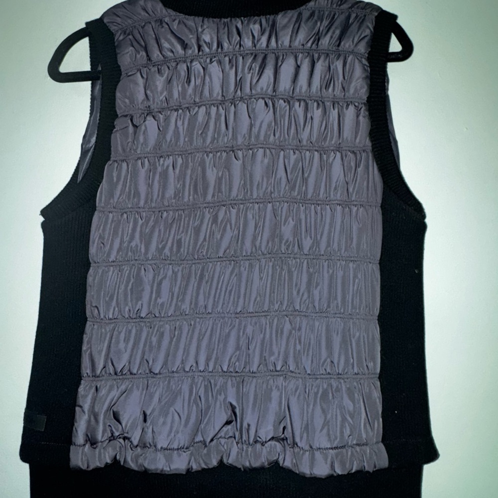 Calvin Klein Performance Black Quilted Puffer Vest Smartphone Pocket Plus 0X